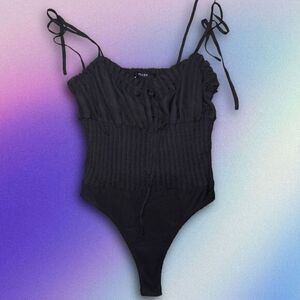 Size‎ Small NWT Black Bodysuit
